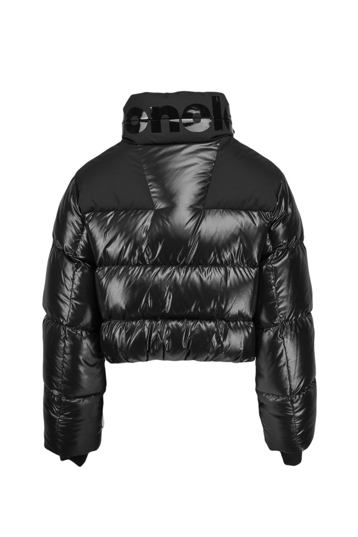 Moncler Size 0 Jasione Cropped Down Jacket