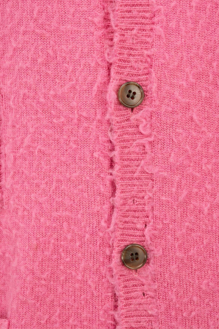 R13 Size XS Shaggy Oversized Distressed Edge Cardigan