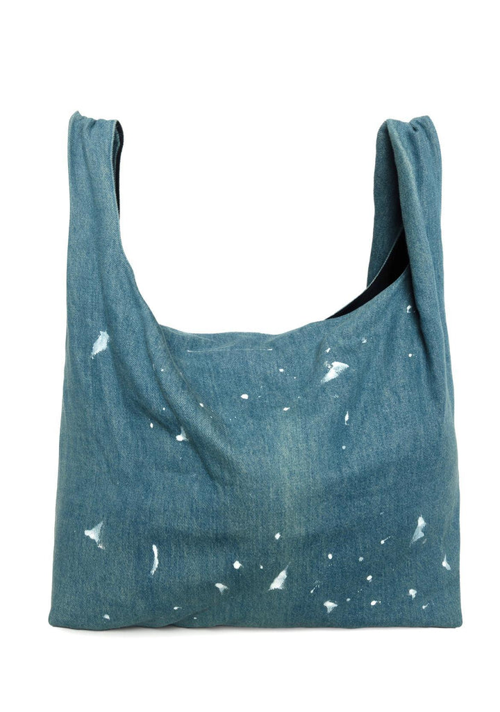 Maison Martin Margiela MM6 Painted Denim Tote