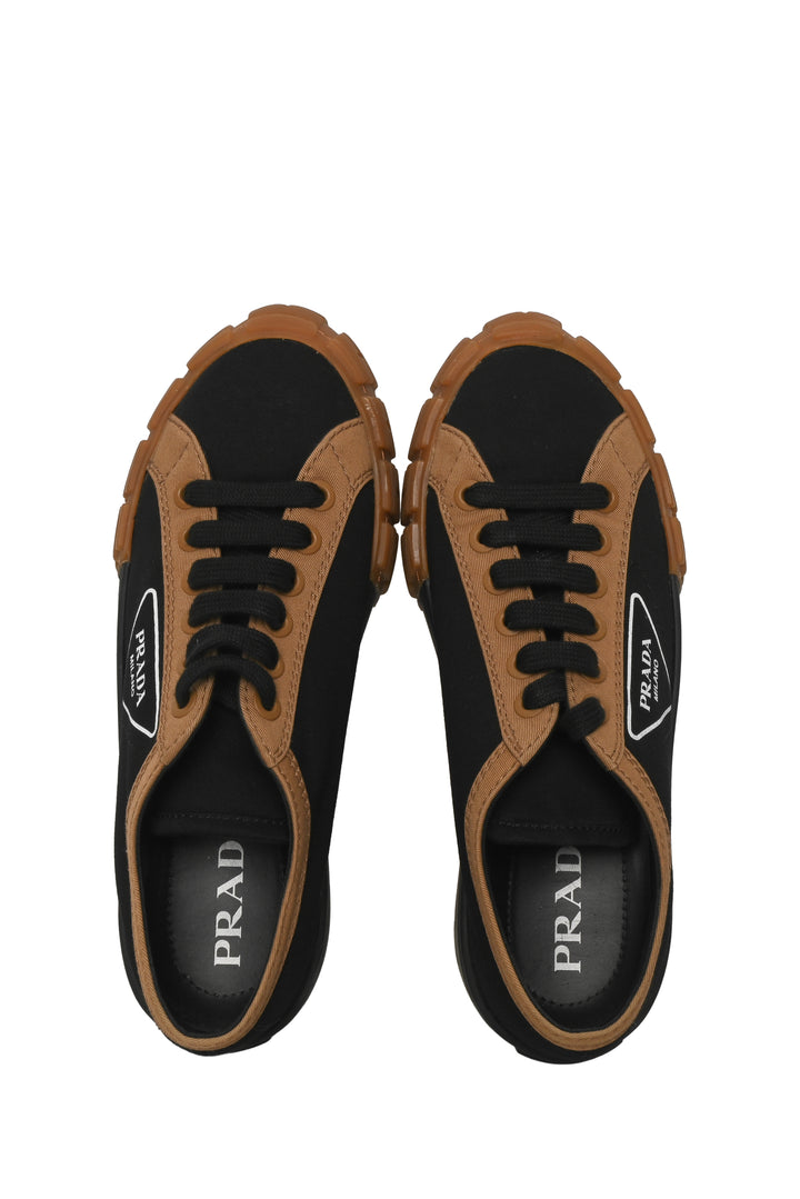 Prada Size 40 Gabardine Low Top Sneaker