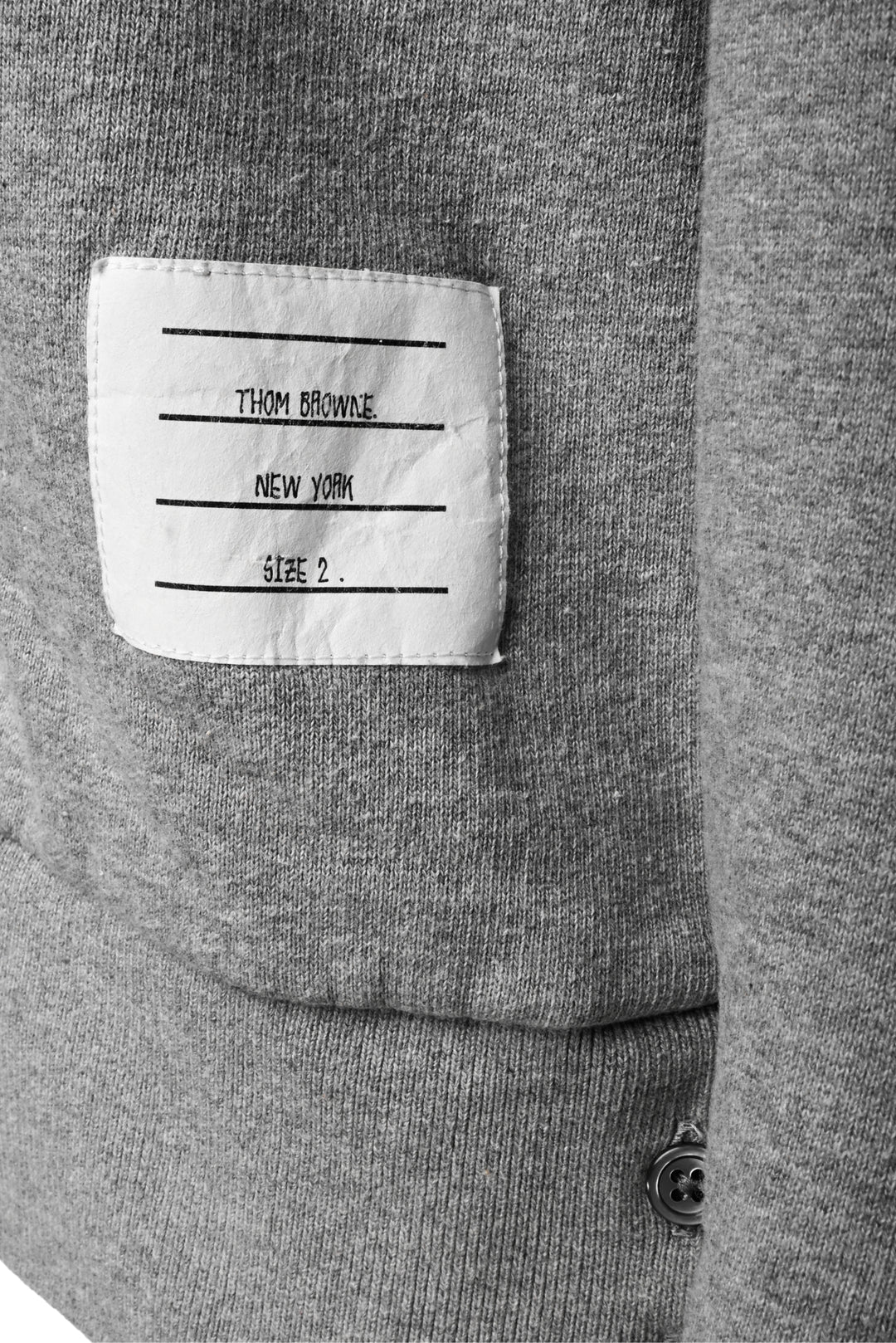 Thom Browne Size 2 Men's RWB Stripe Cotton Sweatshirt