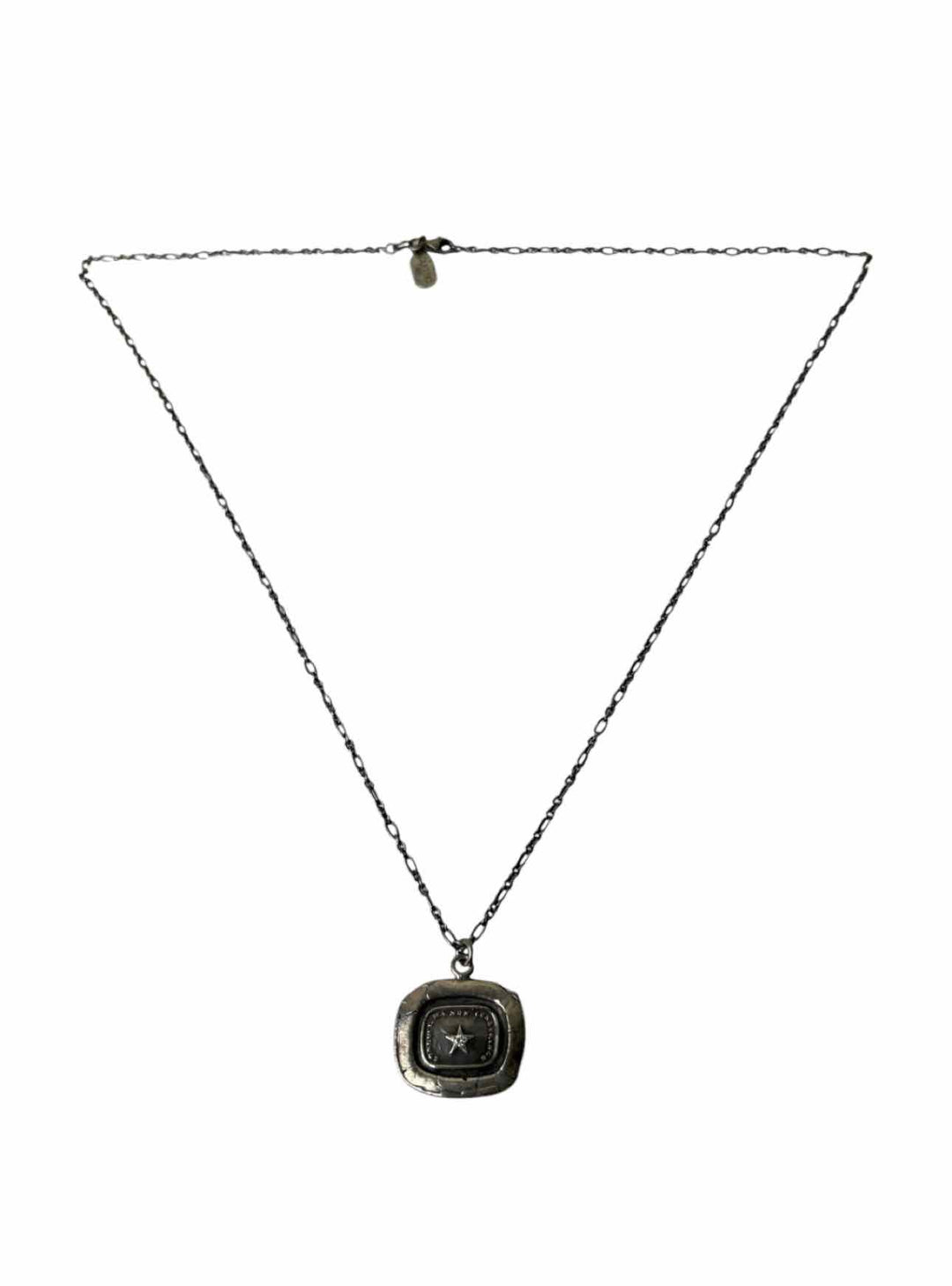Pyrrha Size OS Sterling Silver North Star Talisman Necklace