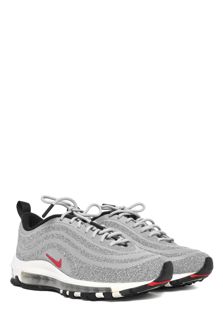 Nike Size 36.5 Air Max 97 LX Swarovski Silver Bullet Sneaker