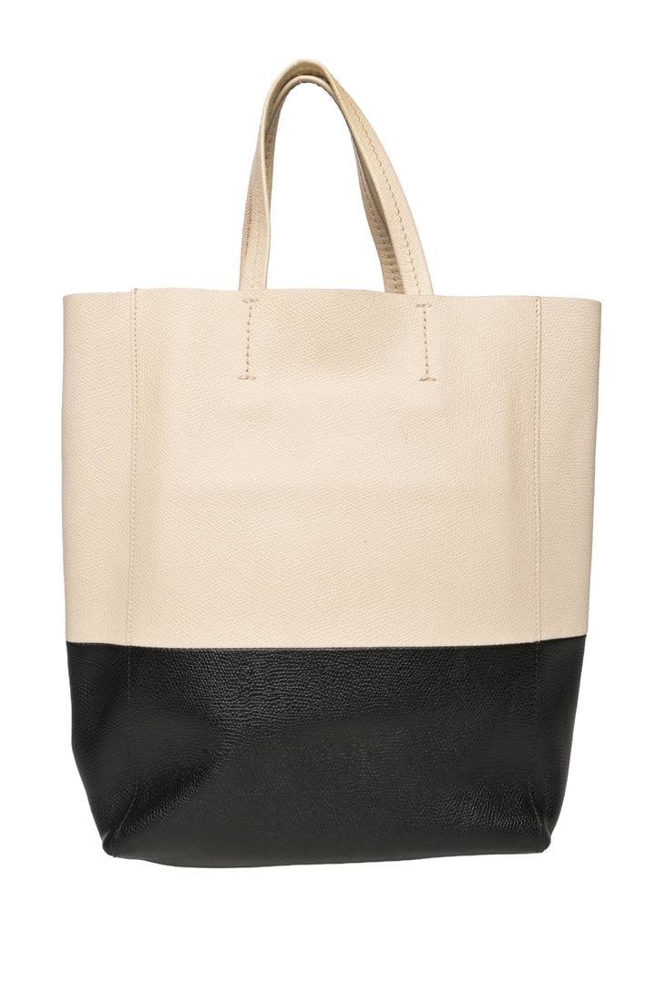 Celine 2014 Bicolor Vertical Cabas Small Tote