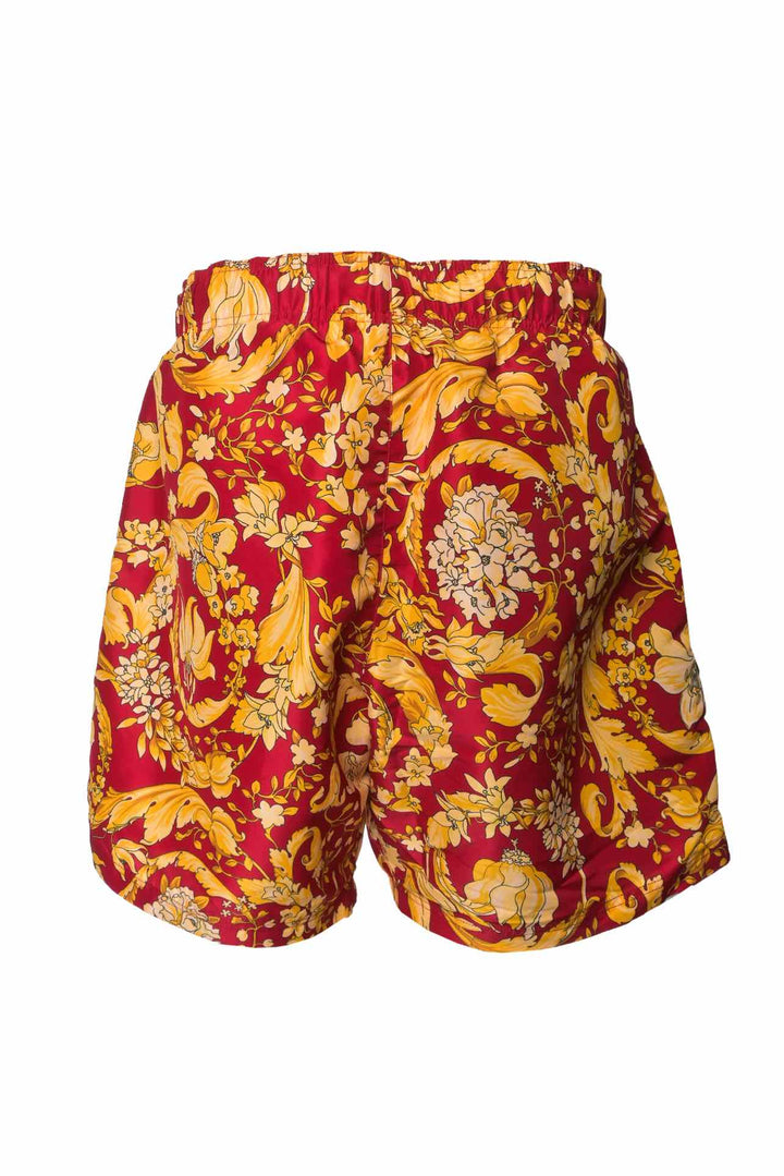 Versace Size 6 Men's Barocco Swim Shorts