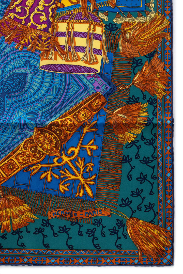 Hermes Silk Scarf