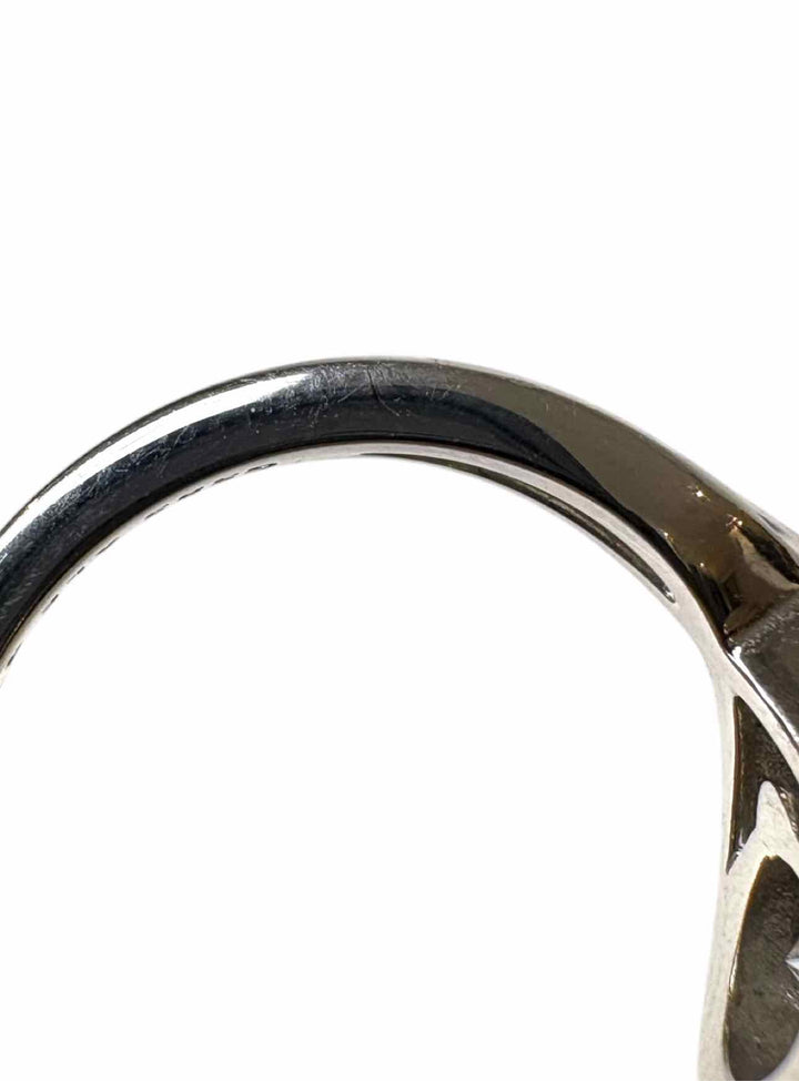 Pandora Size 5 14K Gold Ring with 2CT Lab Grown Diamond.