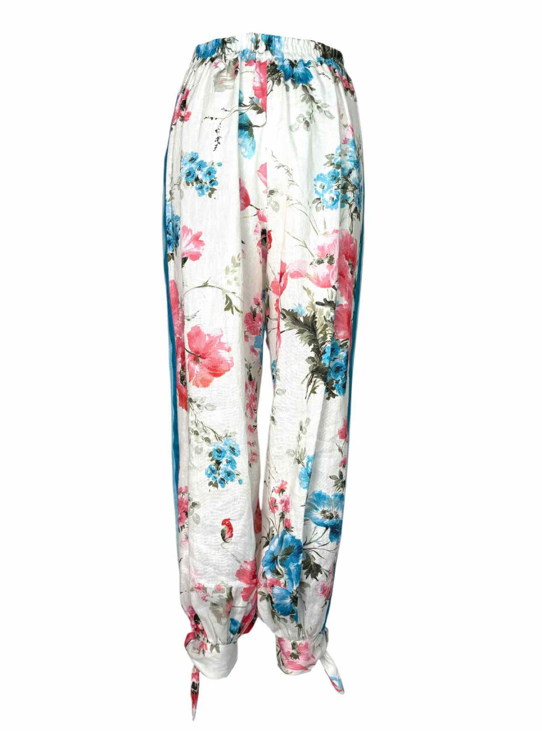 Zimmermann Size 1 Halcyon Floral Linen  Pants