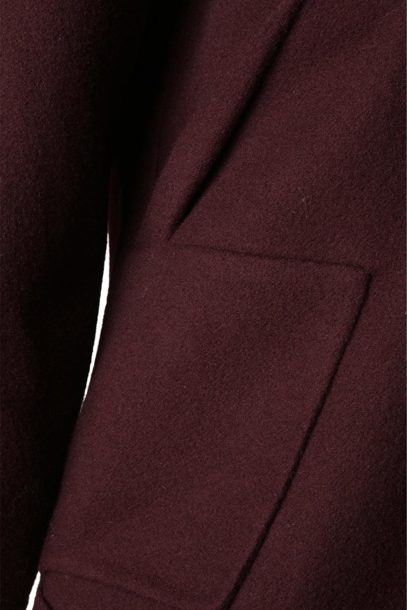 Jil Sander Size 40 Pleated Front Wool Dress