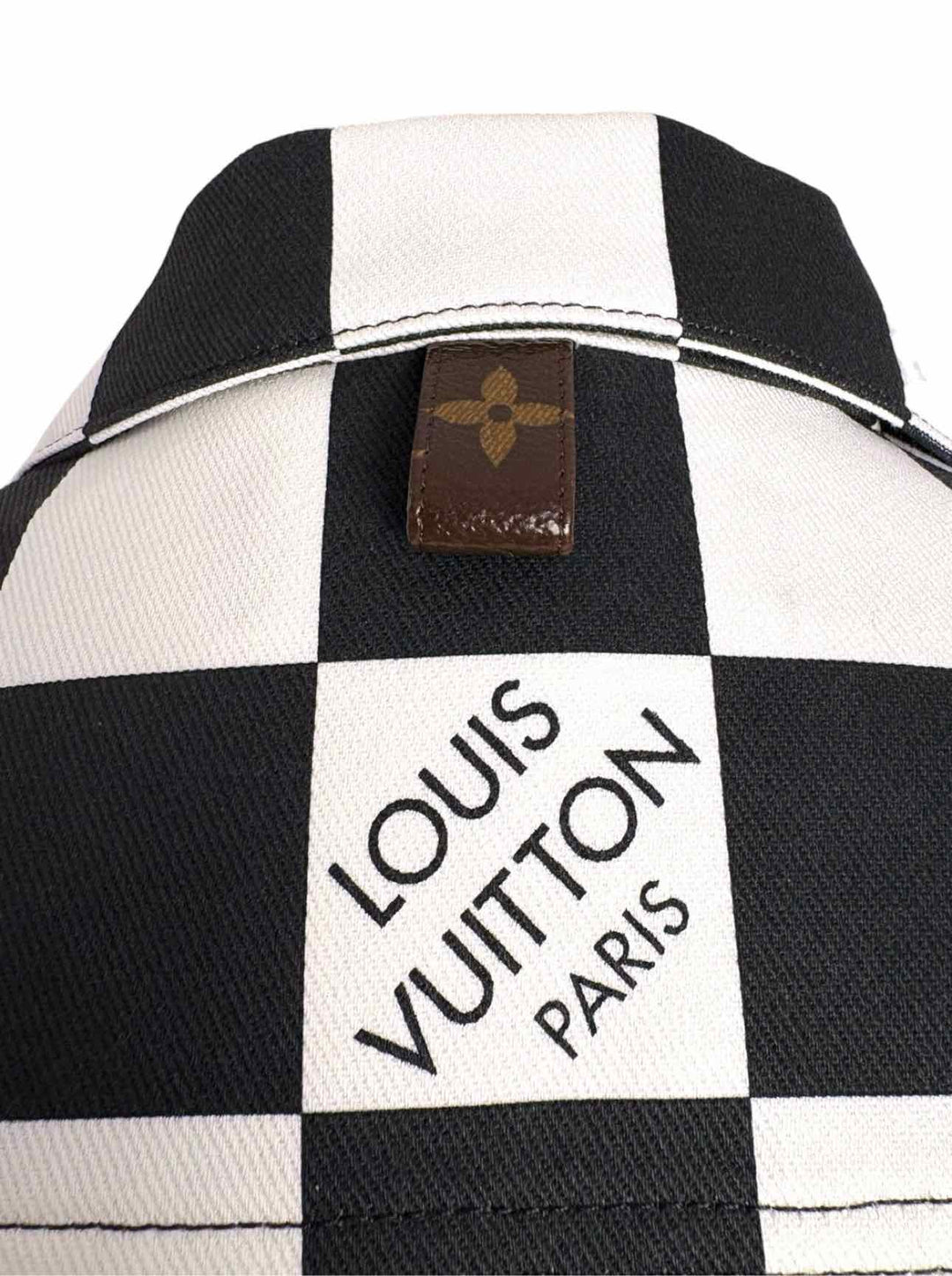 Louis Vuitton Size 36 Damier Denim Jacket