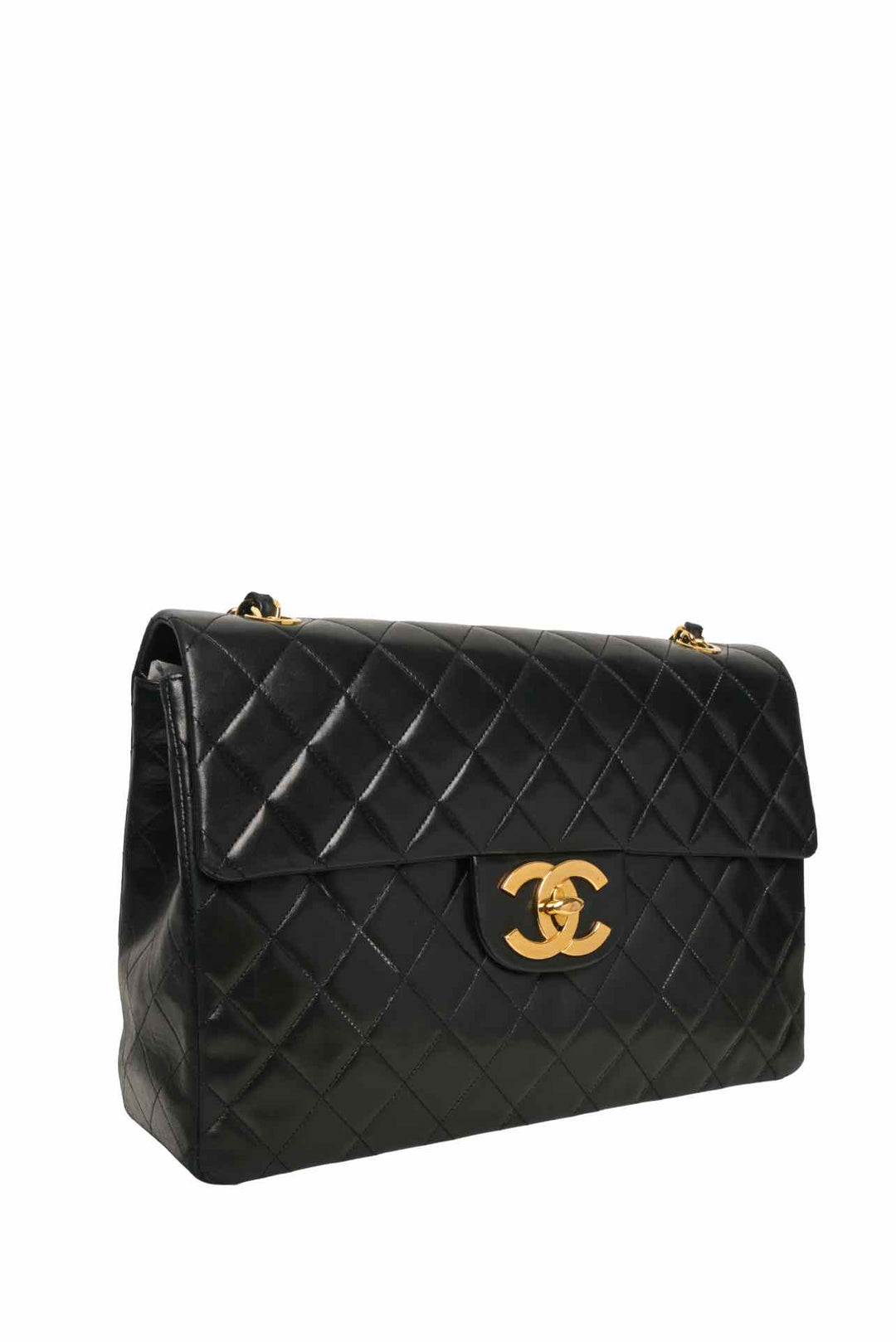 Chanel 1986-88 Jumbo Single Flap Shoulder Bag