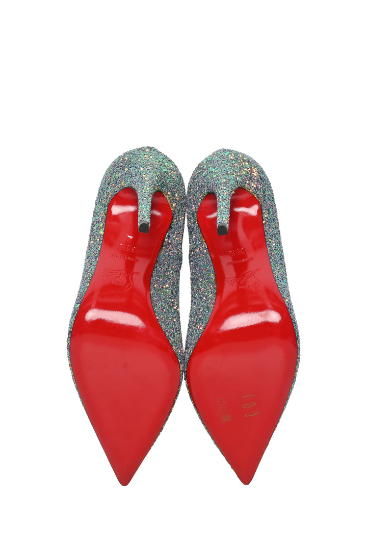 Louboutin Size 36.5 So Kate Glitter Pumps