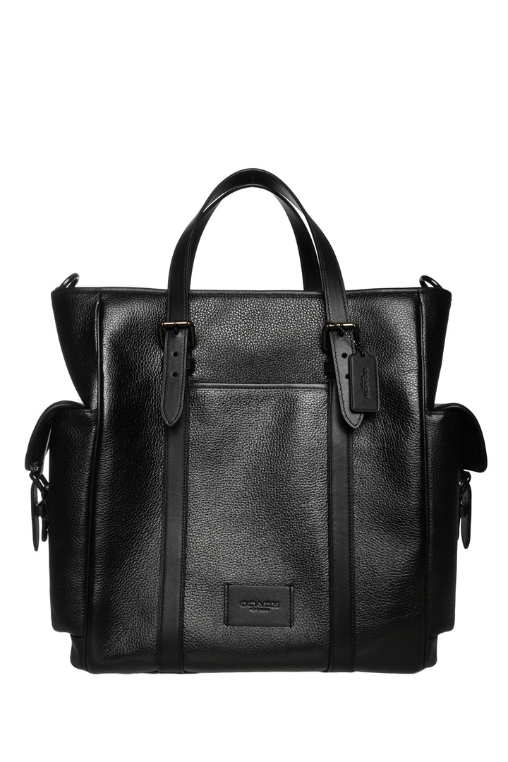 Coach Pebbled Calf Leather Sprint Tote