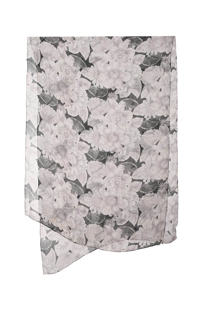 Salvatore Ferragamo Floral Silk Scarf