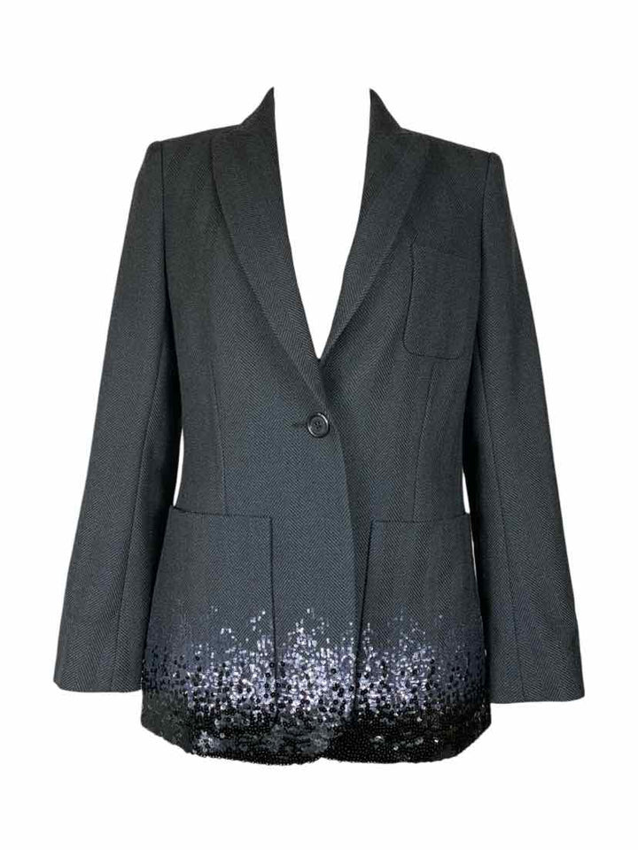 Louis Vuitton Size 38 Sequin Trim Blazer