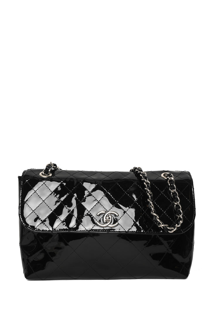 Chanel 2010-2011 Quilted Patent In The Business Flap Bag