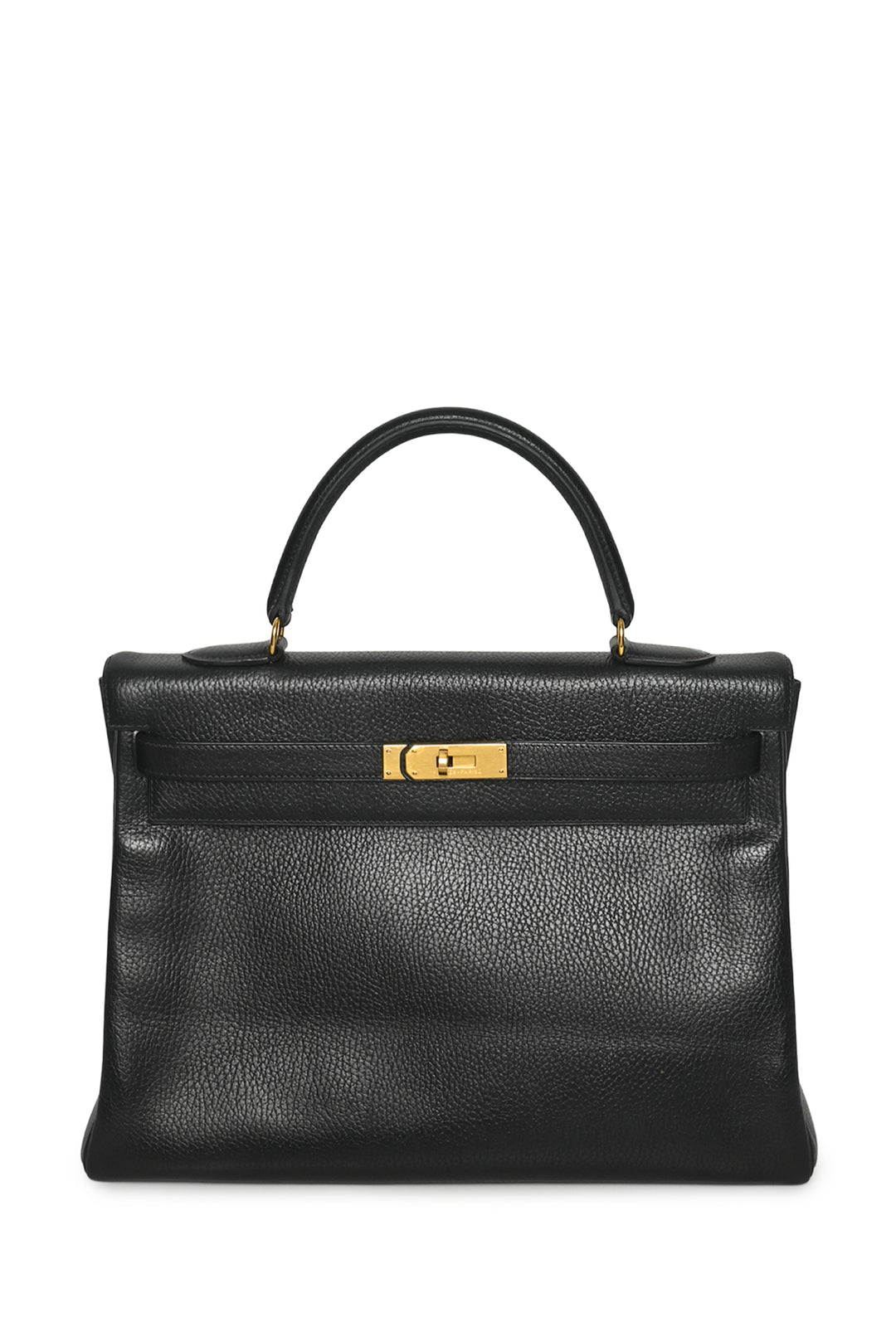 Hermes 1995 Kelly 35 Retourne in Ardennes Leather