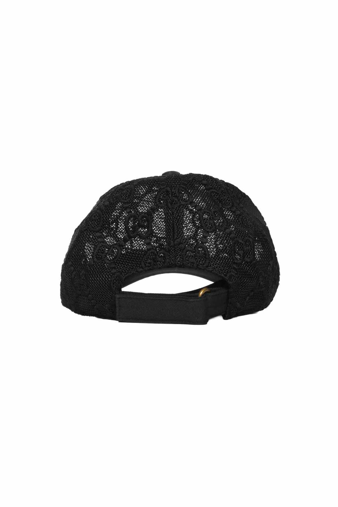 Gucci Size S Monogram Lace Baseball Hat