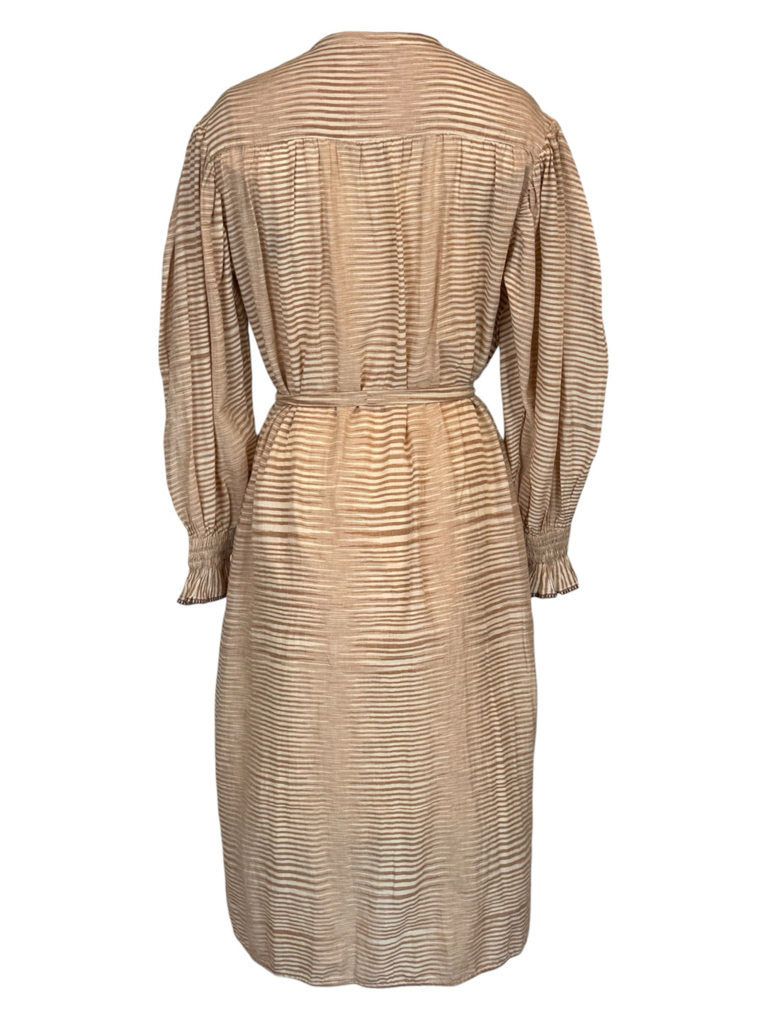 Ulla Johnson Size 4 Fiora Striped Midi Shirt Dress