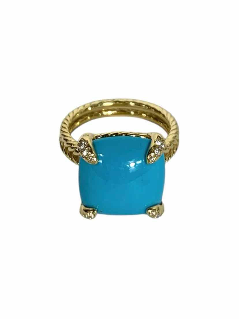 David Yurman Size 7 Chatelaine Ring