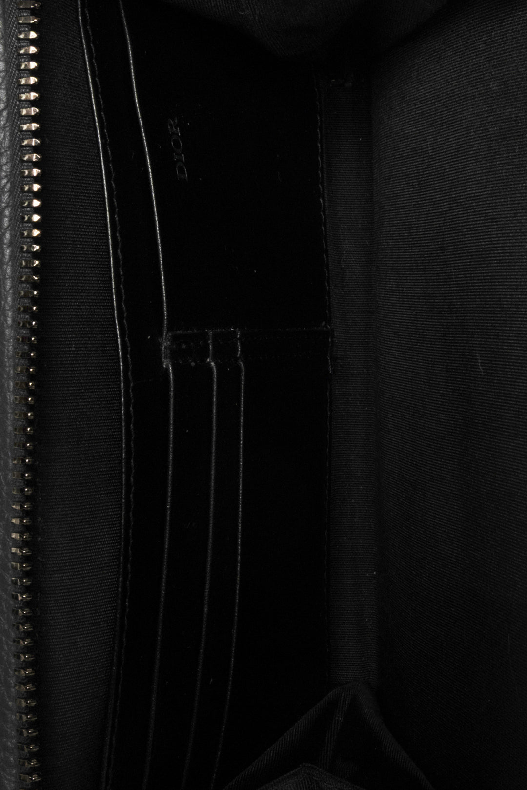 Dior Homme 2020 Leather Atelier Zip Pouch Crossbody