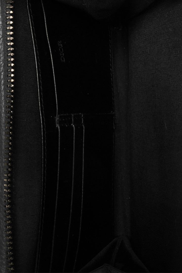 Dior Homme 2020 Leather Atelier Zip Pouch Crossbody
