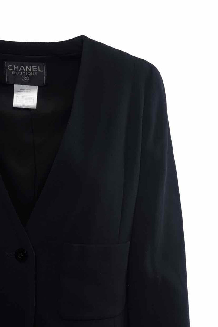 Chanel Size 38 Wool Blazer