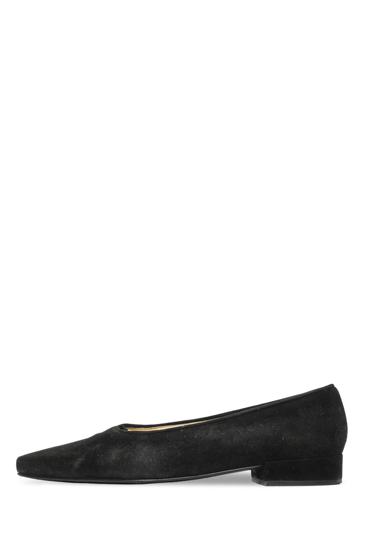 Chanel Size 37.5 CC Tie Suede Pumps