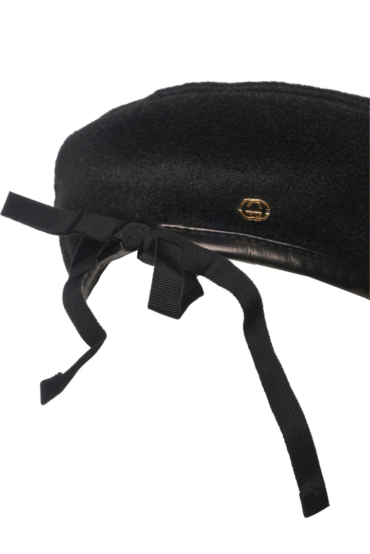 Gucci Size L GG Patch Beret