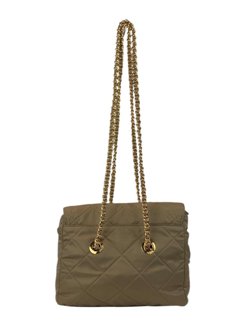 Prada Nylon Tessuto Impuntu Quilted Shoulder Bag