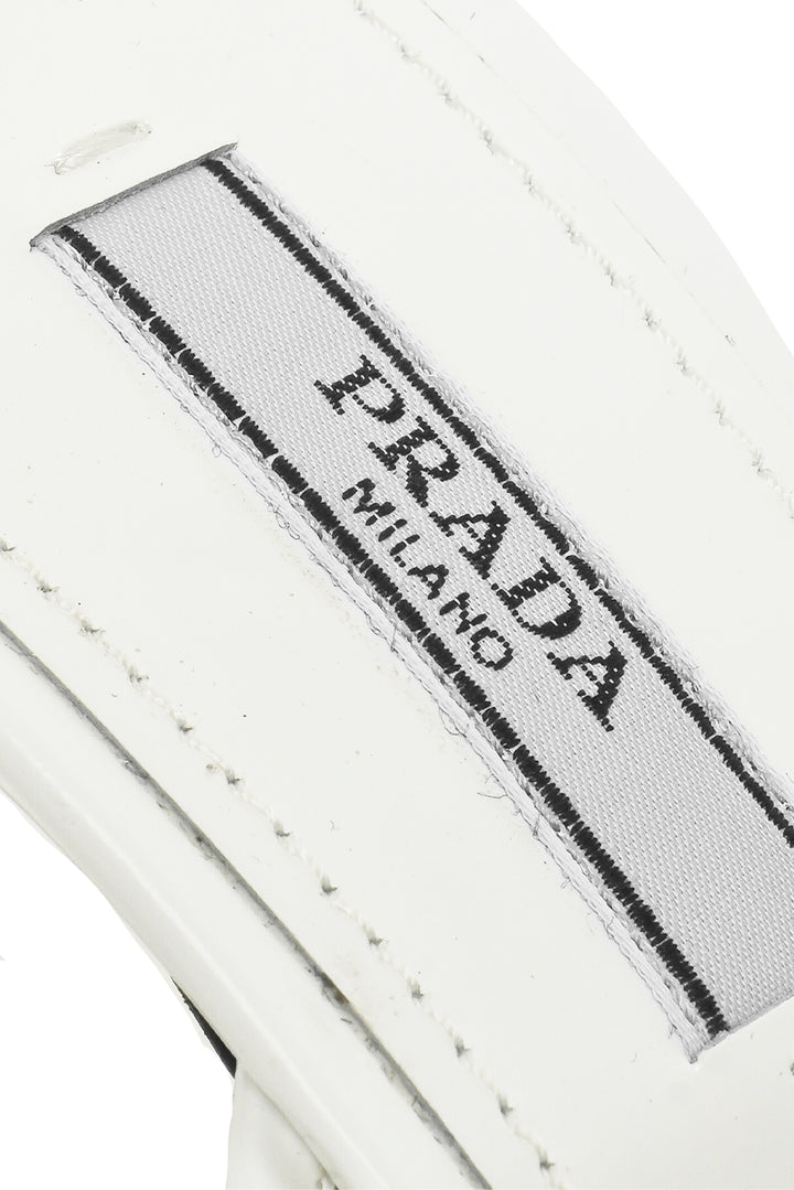Prada Size 37 PVC Printed Mules