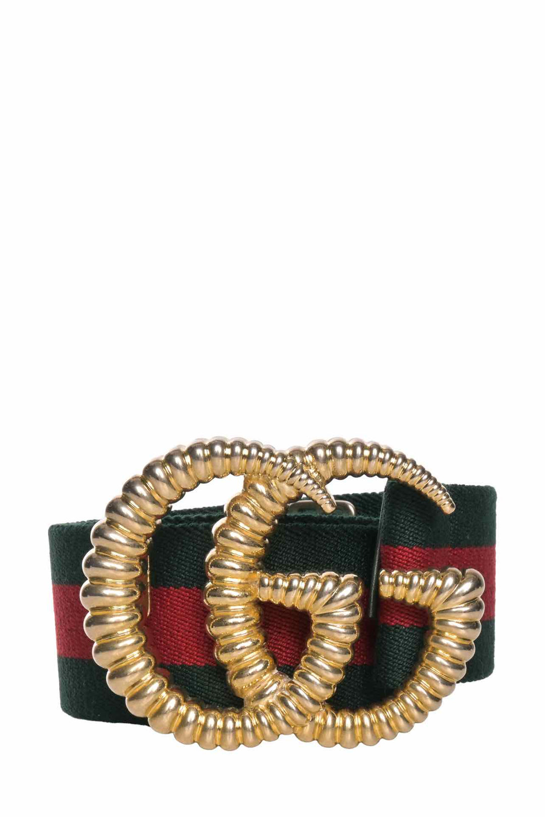 Gucci Size 32 Web Elastic Torchon Double G Belt