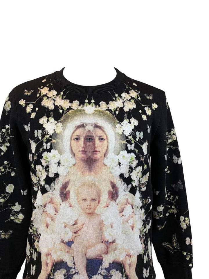 Givenchy Size XS Men's Baby's Breath & Madonna Sweatshirt