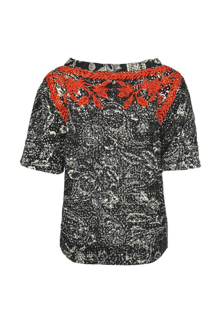 Isabel Marant Size 40 Pattern Embroidered Tops