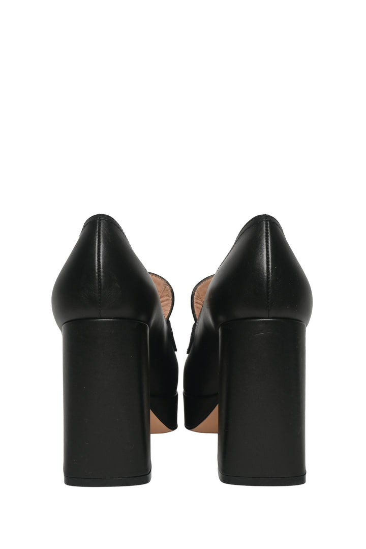 Gianvito Rossi Size 39 Sasha Loafer Pumps