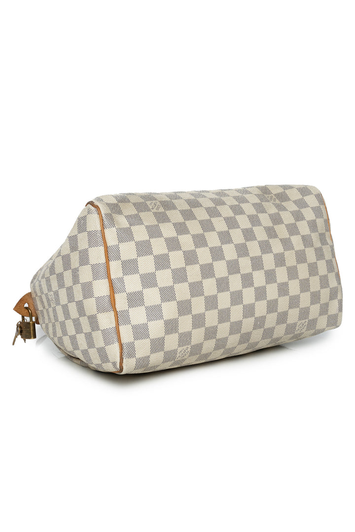 Louis Vuitton Damier Azur 30 Speedy Bag