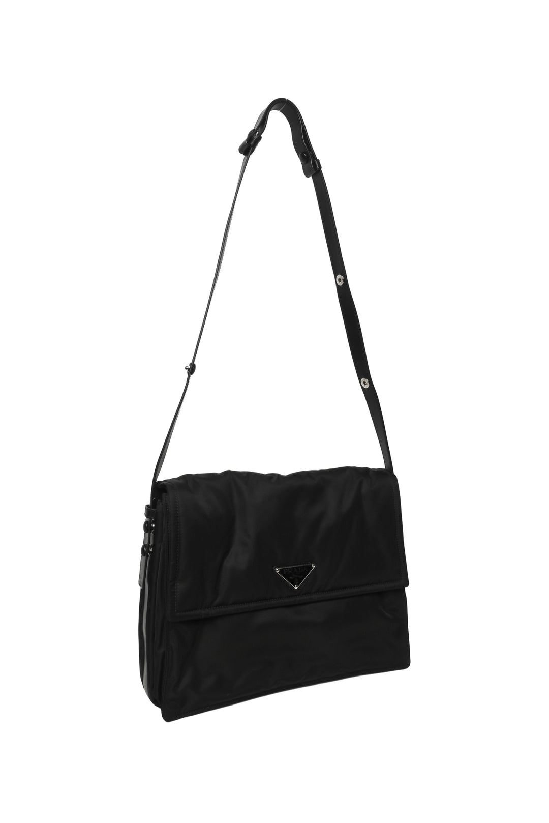 Prada Re-Nylon Large Traveller Messenger Bag