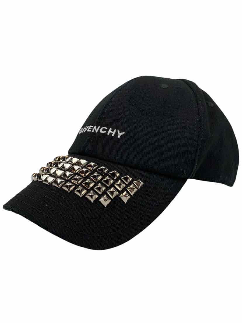 Givenchy Size OS Men's Logo-Embroidered Spike Stud-detail Baseball Cap Hat