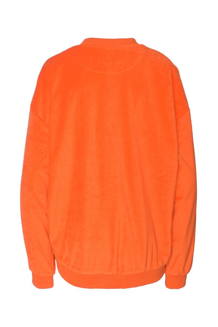 Burberry Size M Men's Rainbow Logo Terry Crewneck Sweater