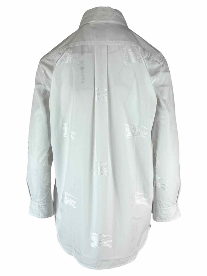 Burberry Size 0 Logo Blouse