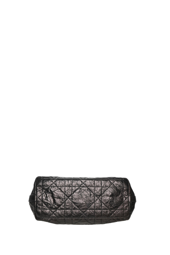 Dior 2024 Macrocannage Crinkled Calfskin Diorstar Hobo