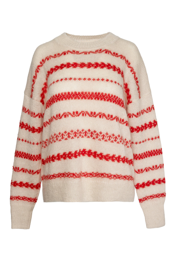 Isabel Marant Etoile Size 38 Aretha Striped Mohair Sweater
