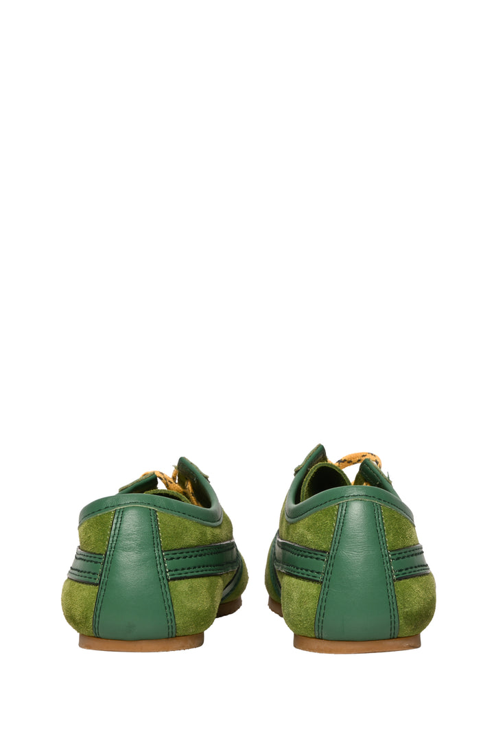 Dries Van Noten Size 37 Colourblock Leather & Suede Sneaker