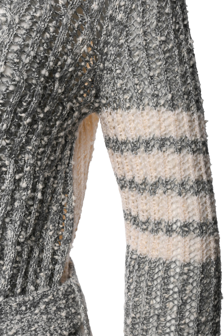 Thom Browne Size 4 Long Cardigan