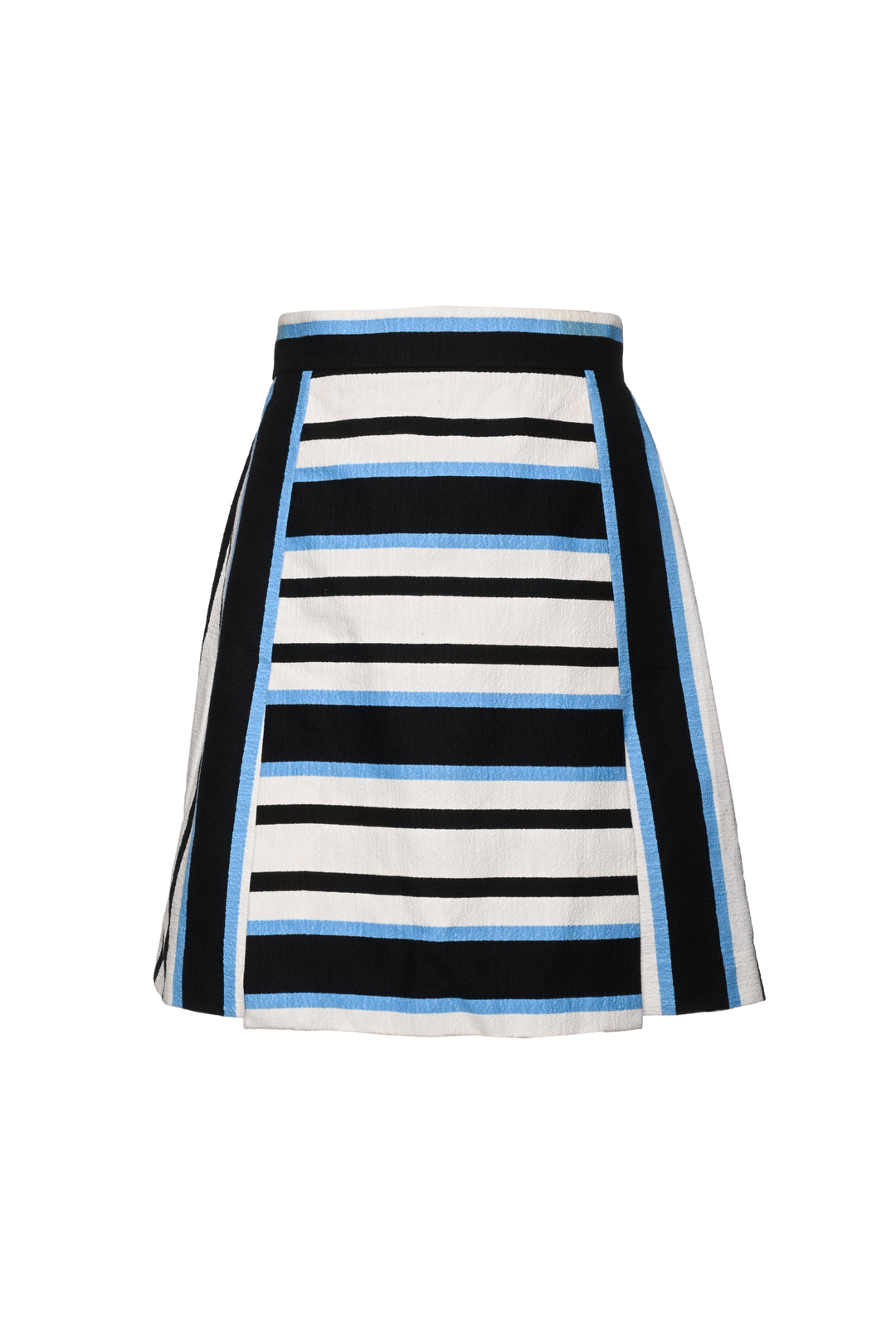 Dolce & Gabbana Size 44 Striped Knee Length Skirt