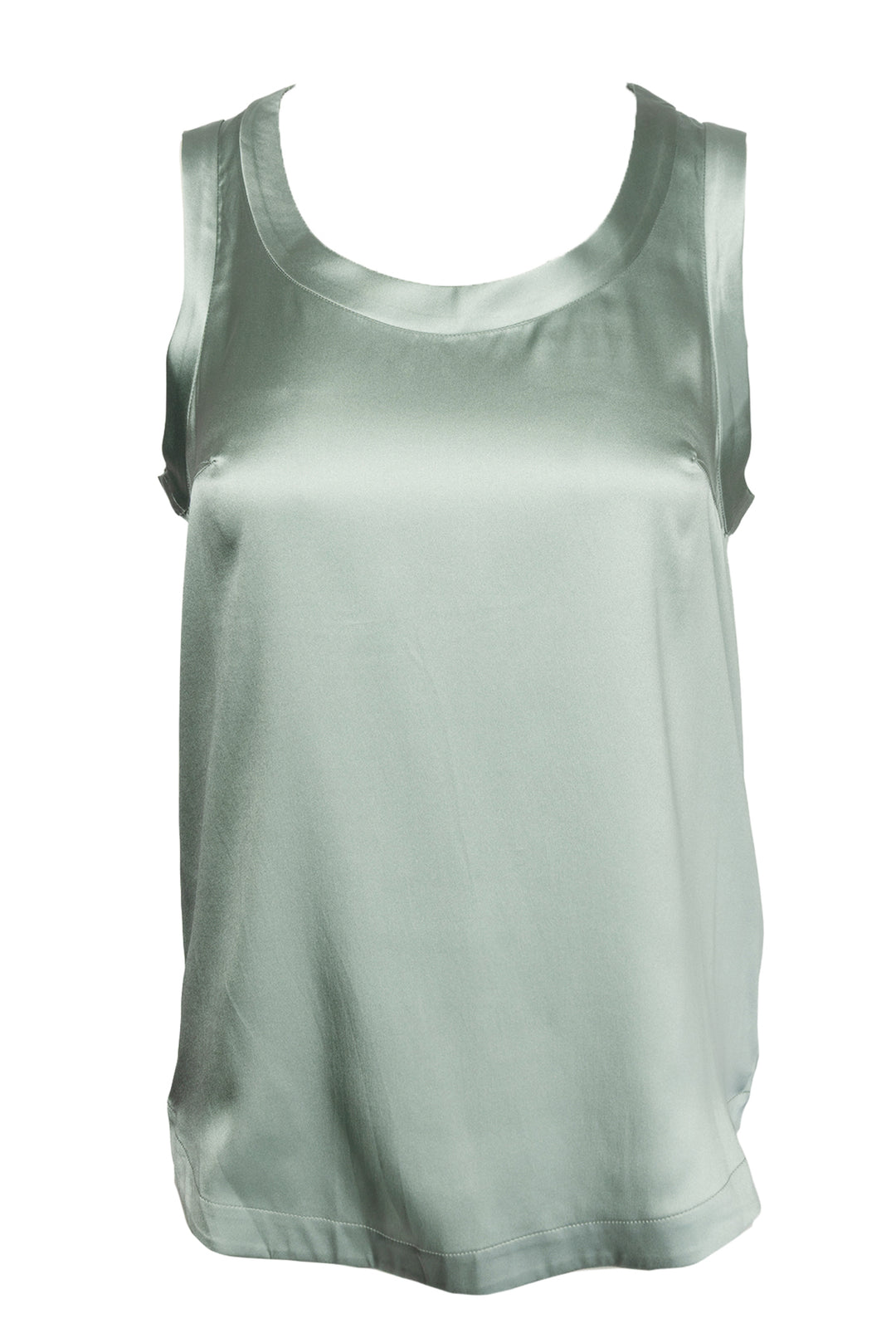 Brunello Cucinelli Size L Silk Tank Top