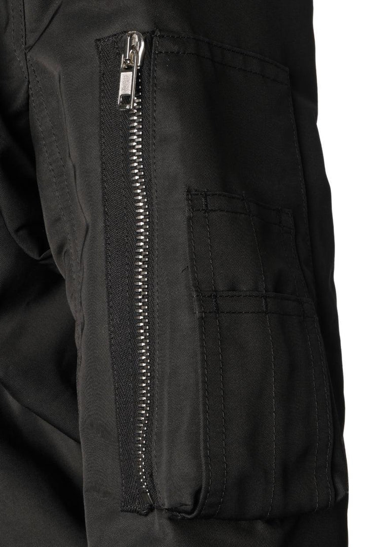 Rick Owens Size 4 Ripple Flight Bomber Jacket