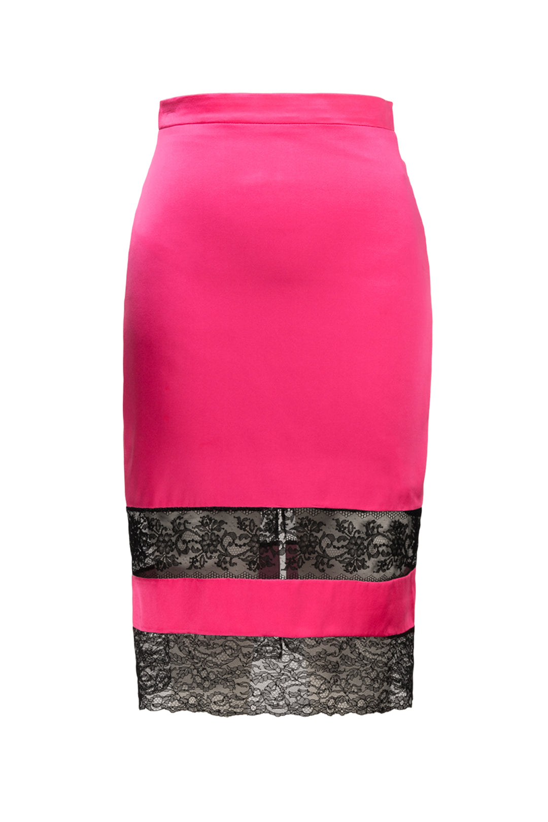 Givenchy Size 34 Silk Lace Trimmed Top & Skirt Set