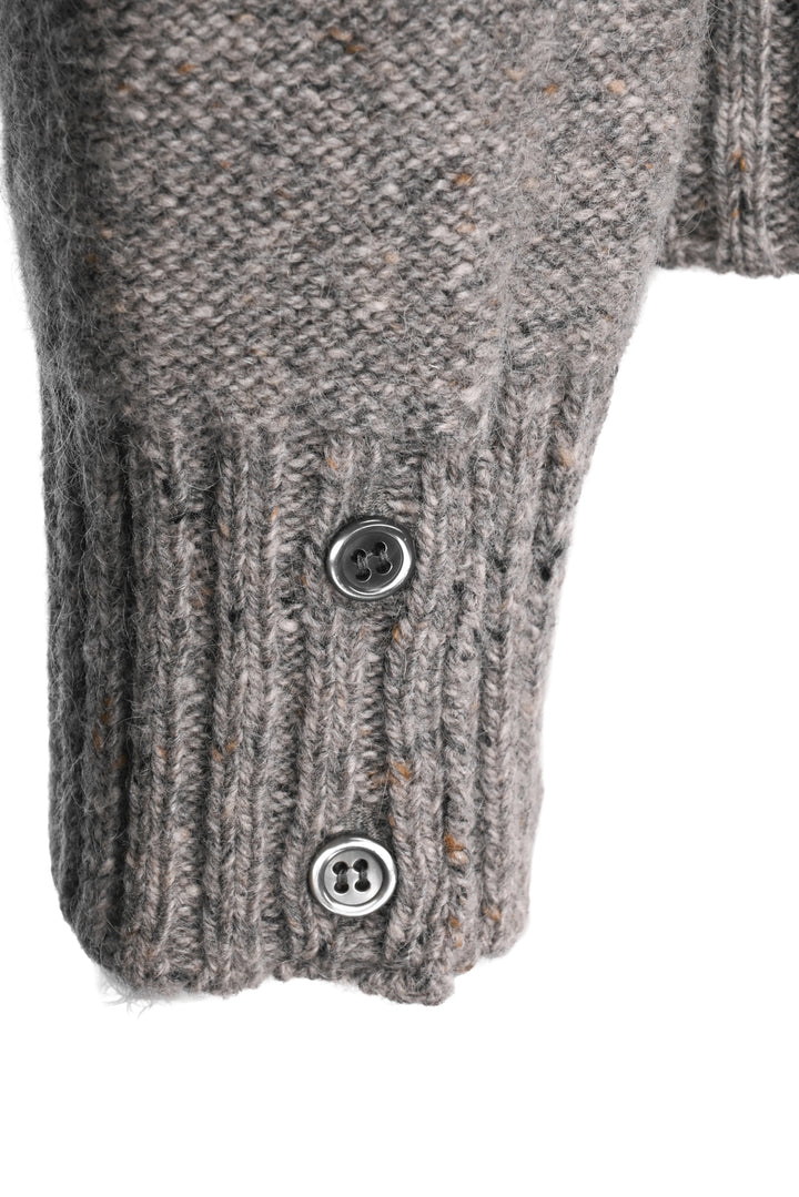 Thom Browne Size XS/S Intarsia Side 4 Bar Crew Knit Sweater