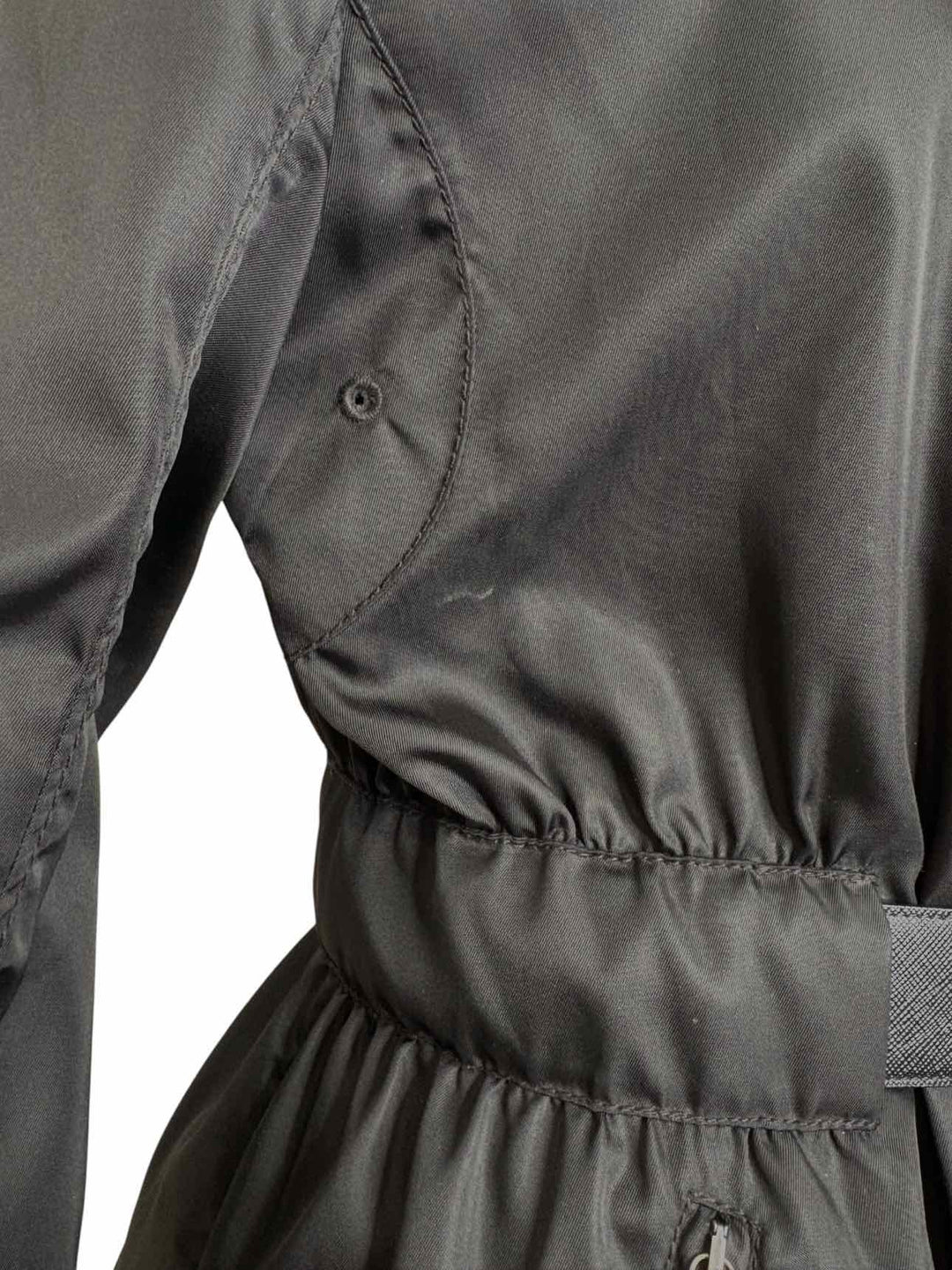 Prada Nylon Belted Size 40 Jacket